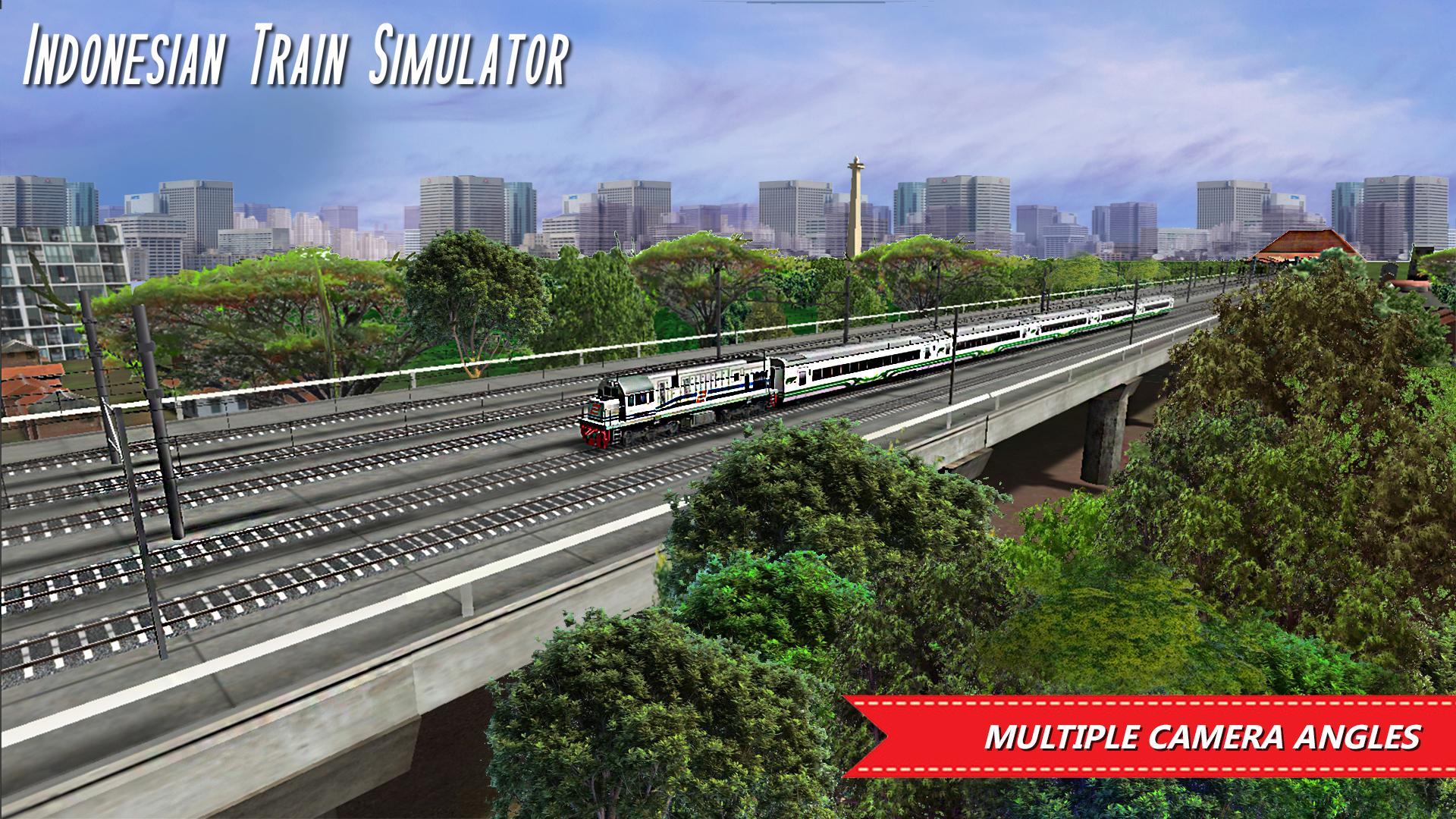 Screenshot 1 of इंडोनेशियाई ट्रेन सिम: गेम 2024.1.4