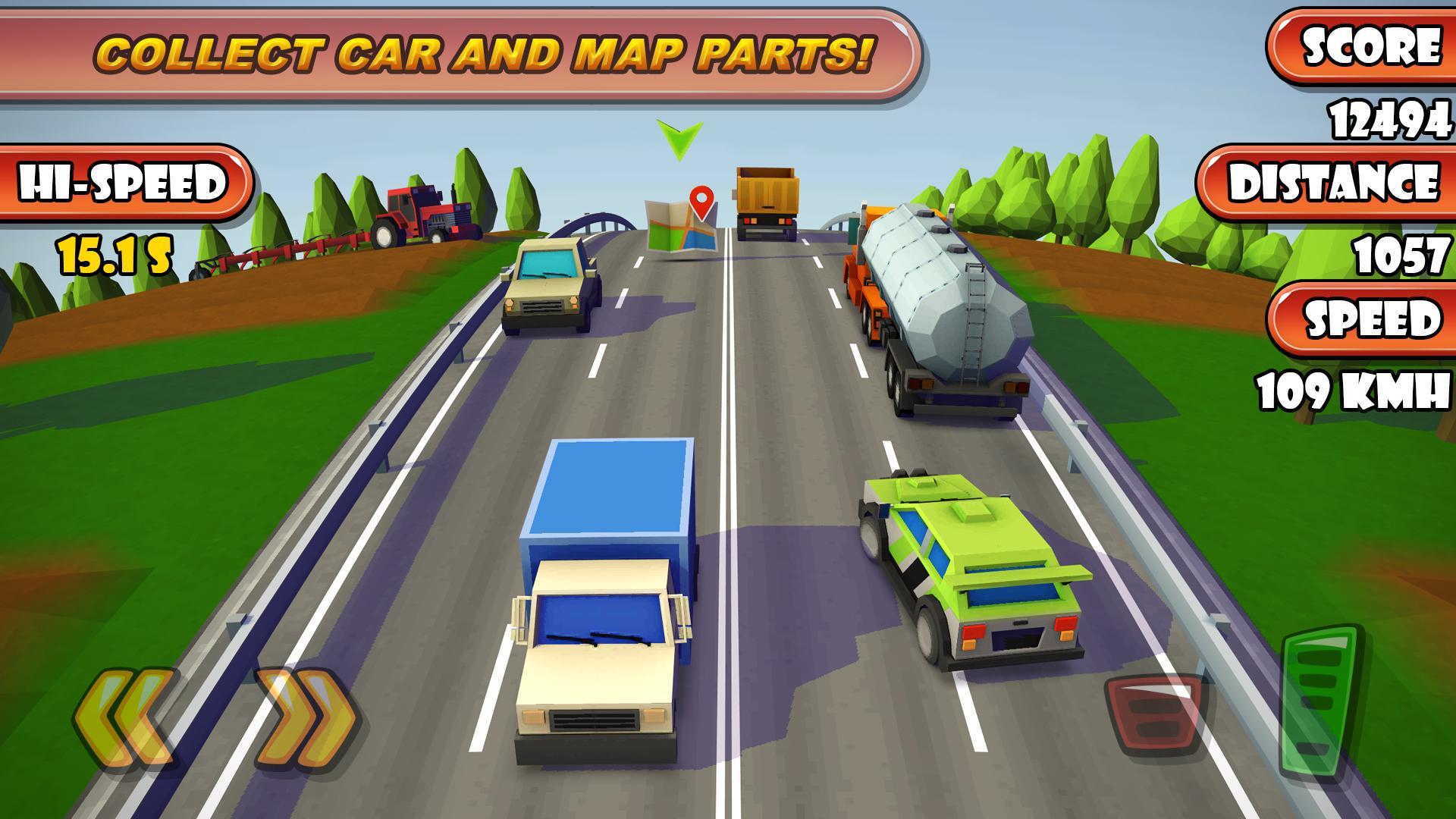 Highway Traffic Racer Planet 게임 스크린샷