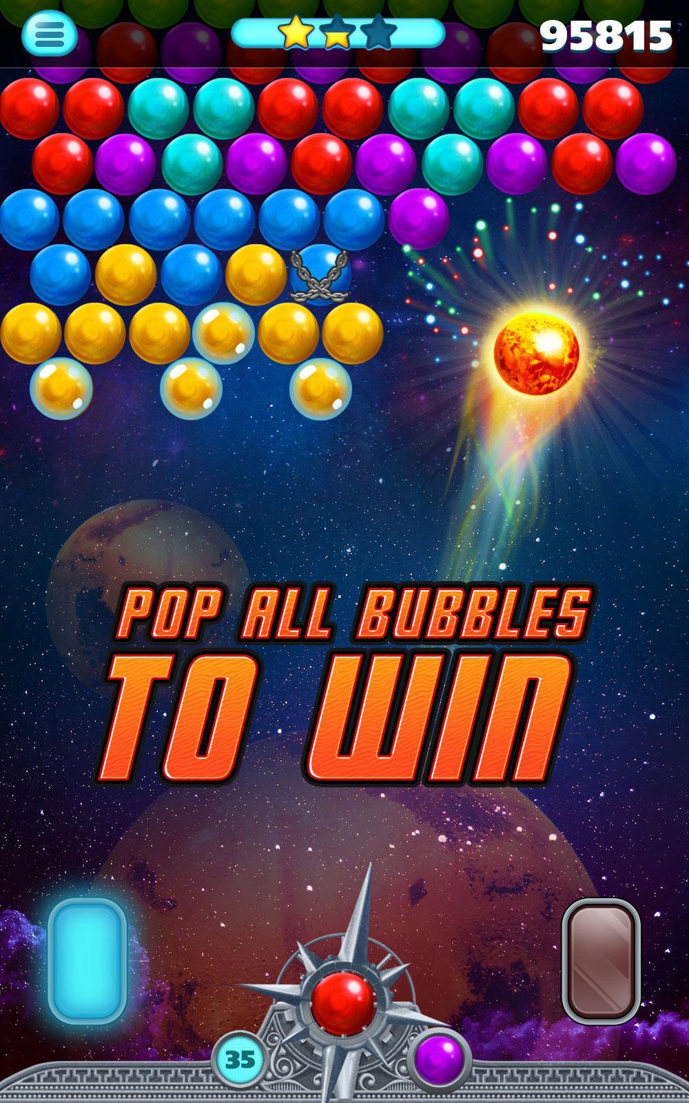 Bubble Mars Game Screenshot