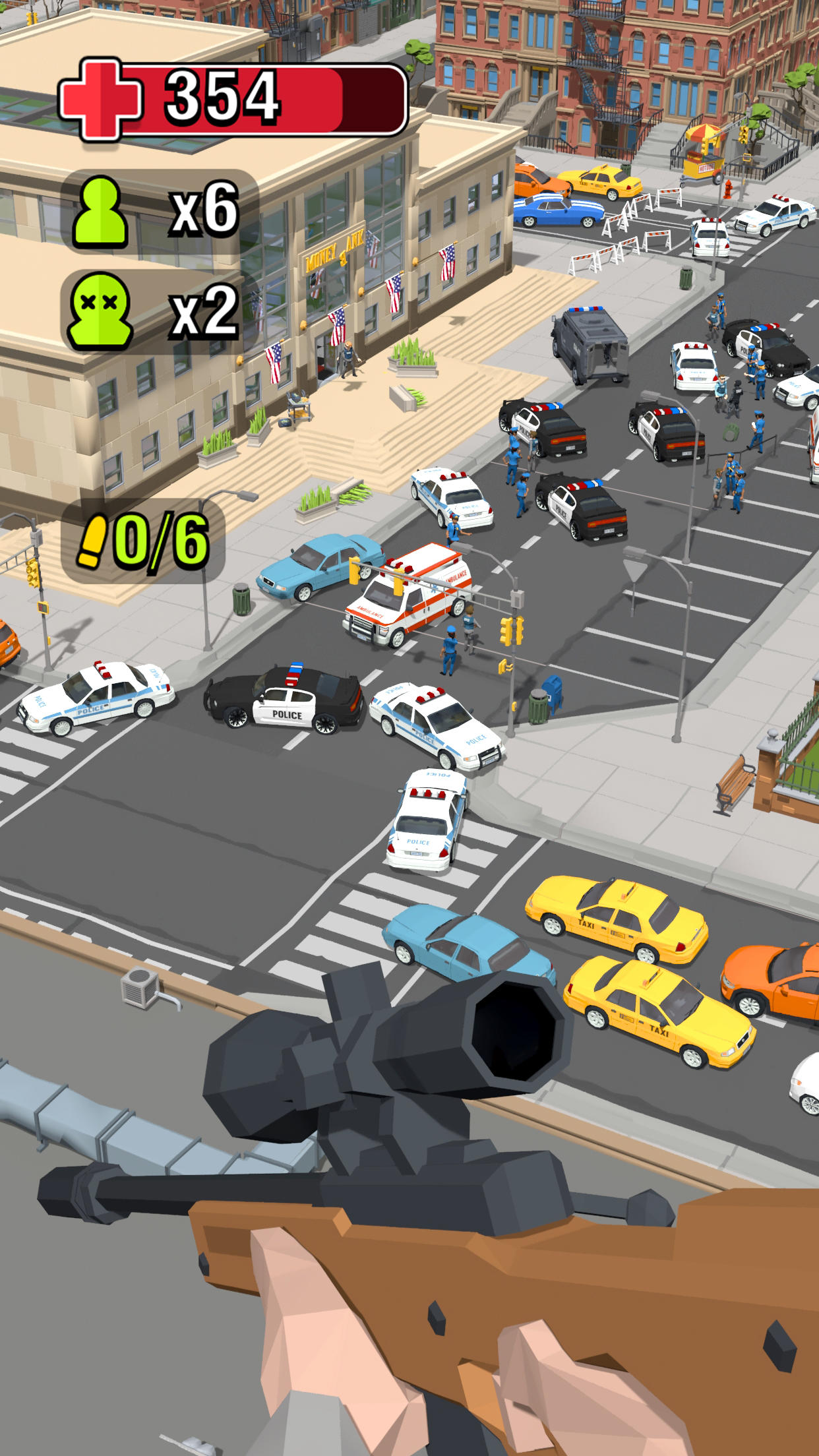 Crime City: Bank Robbery screenshot game