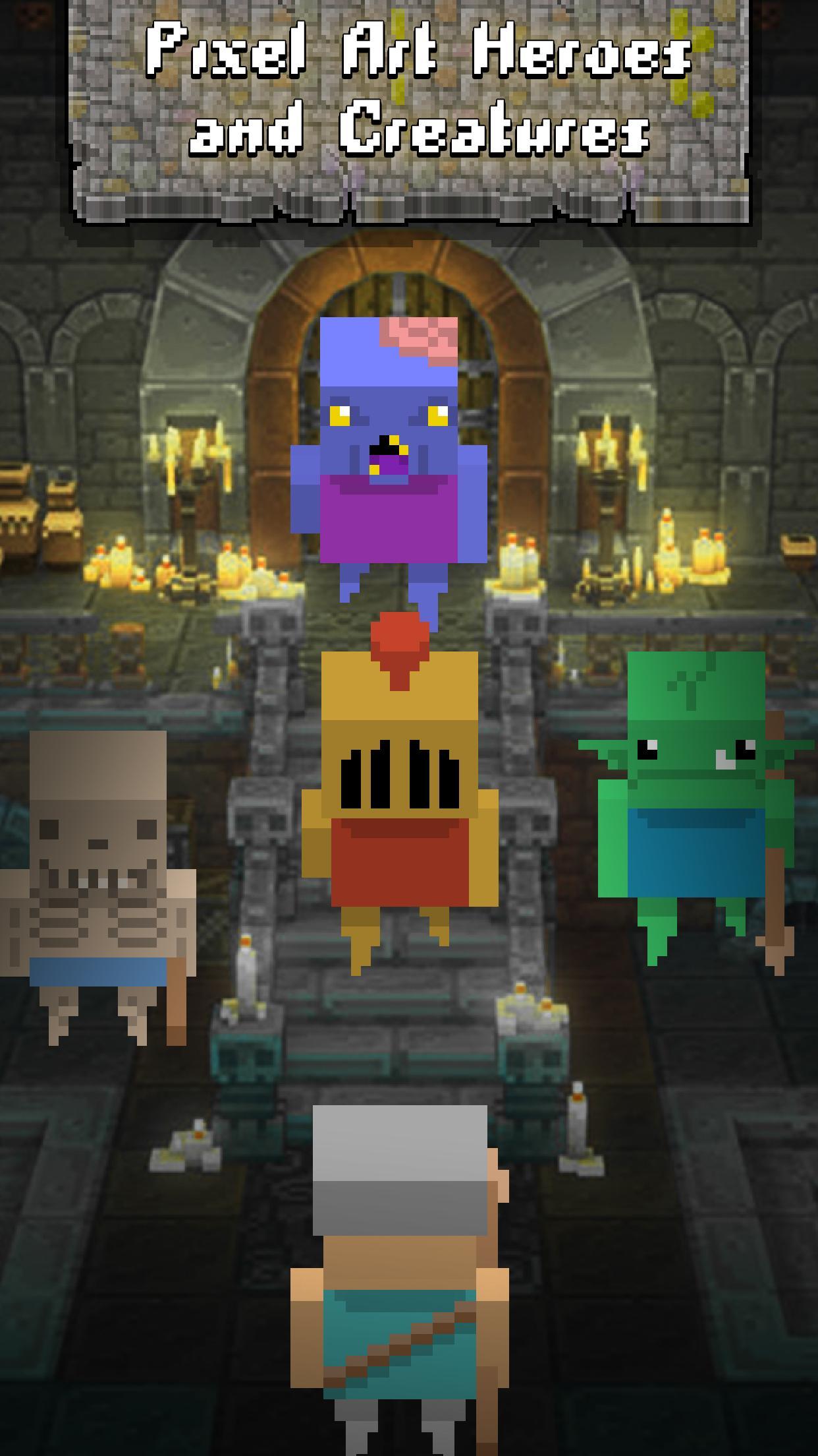 Dungeon raid Heroes Game Screenshot