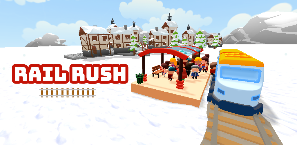 Screenshot of the video of Rail Rush