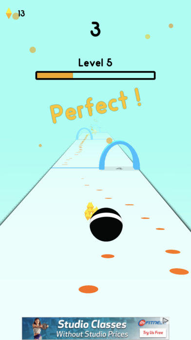 Ball Gates Game Screenshot
