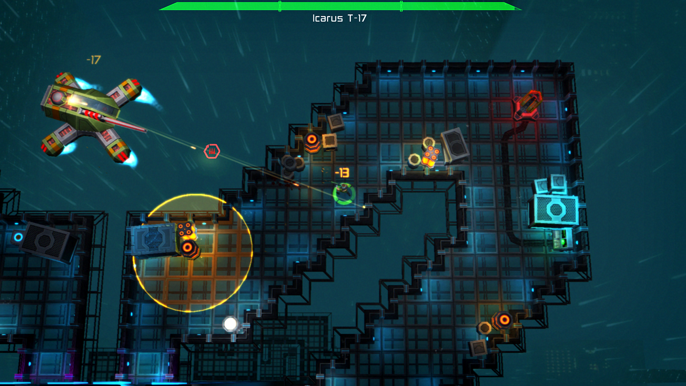 Neon Chrome Game Screenshot