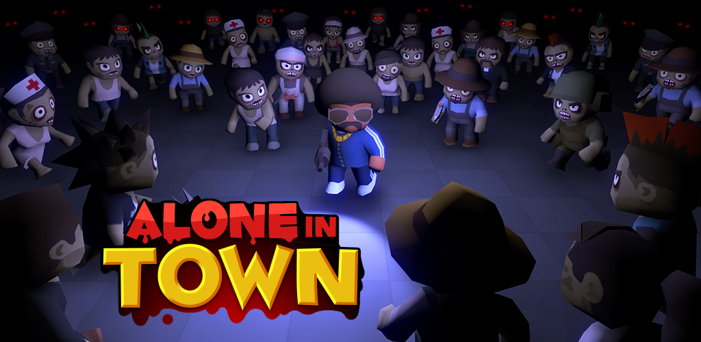 Banner of Alone in Town : 無料ゾンビシューティングオフライン 1.0.0