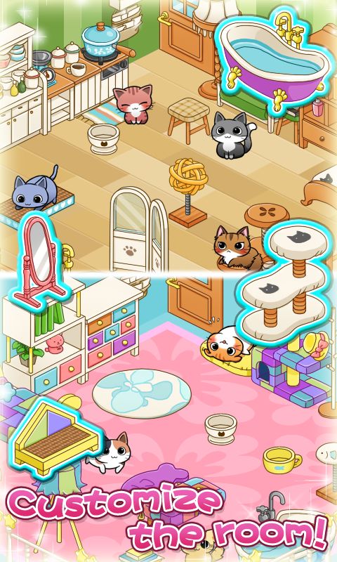 Cat Room - Cute Cat Games screenshot game
