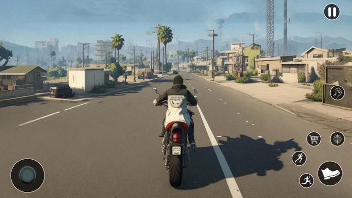 Gangster Shooting Car Games 3D Game Screenshot