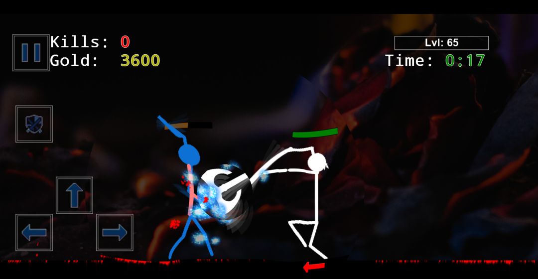 Stickman Physics Battle Arena screenshot game