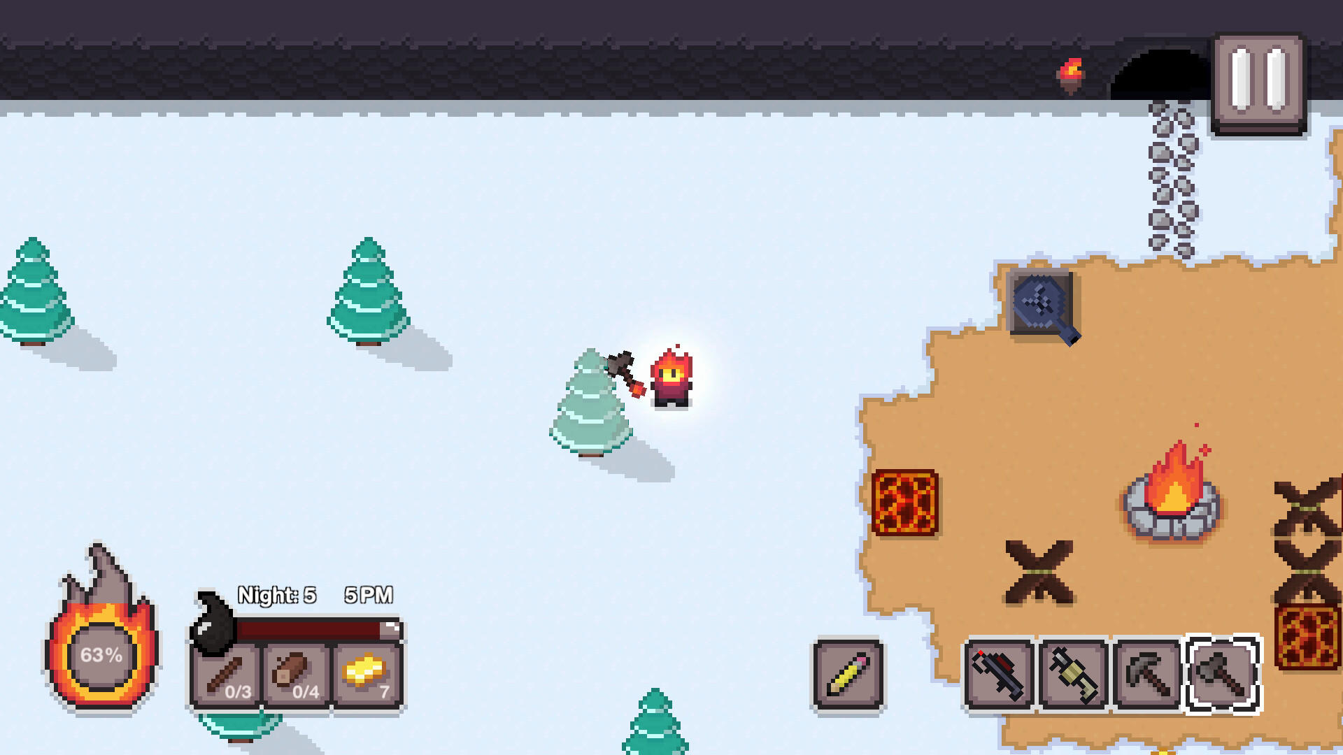 Ice Fighter screenshot game