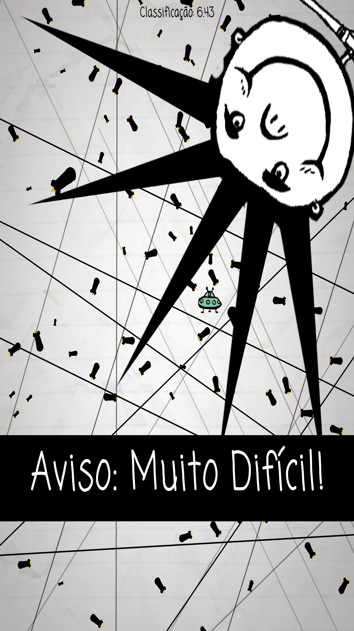 Captura de Tela do Jogo No Humanity, Jogo mais difícil
