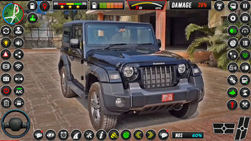 US Jeep Simulator Game 4x4 Game Screenshot