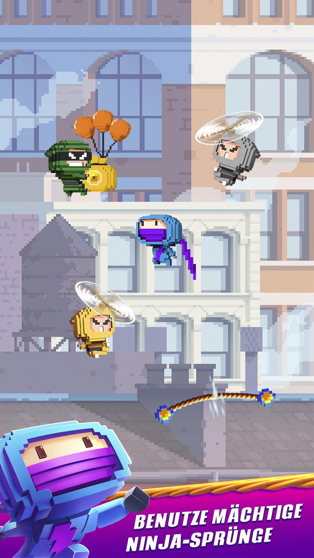 Screenshot 1 of Ninja Up! Endloses Hüpfen 