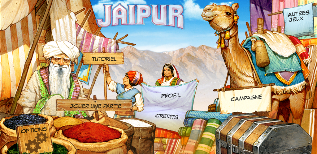 Banner of Jaipur: Permainan Kartu Duel 