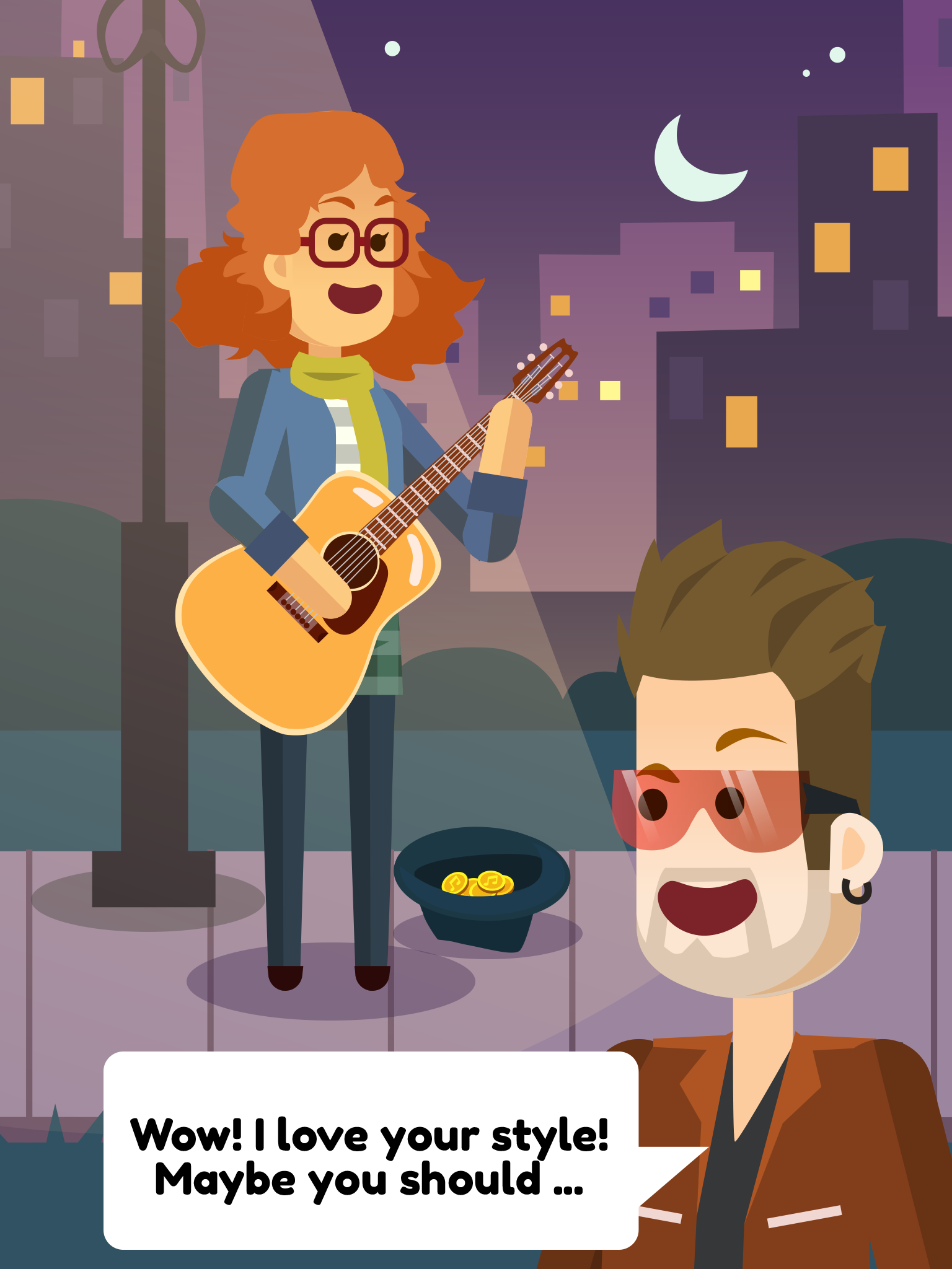Cuplikan Layar Game Epic Band Rock Star Music Game