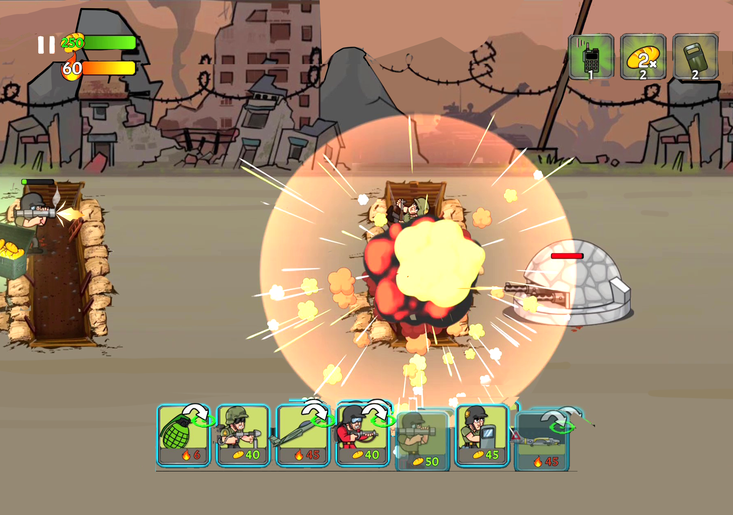 War Strategy Game: RTS WW2 Game Screenshot