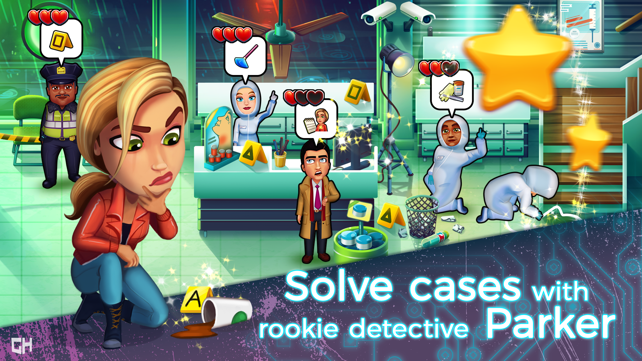 Parker & Lane Criminal Justice Game Screenshot