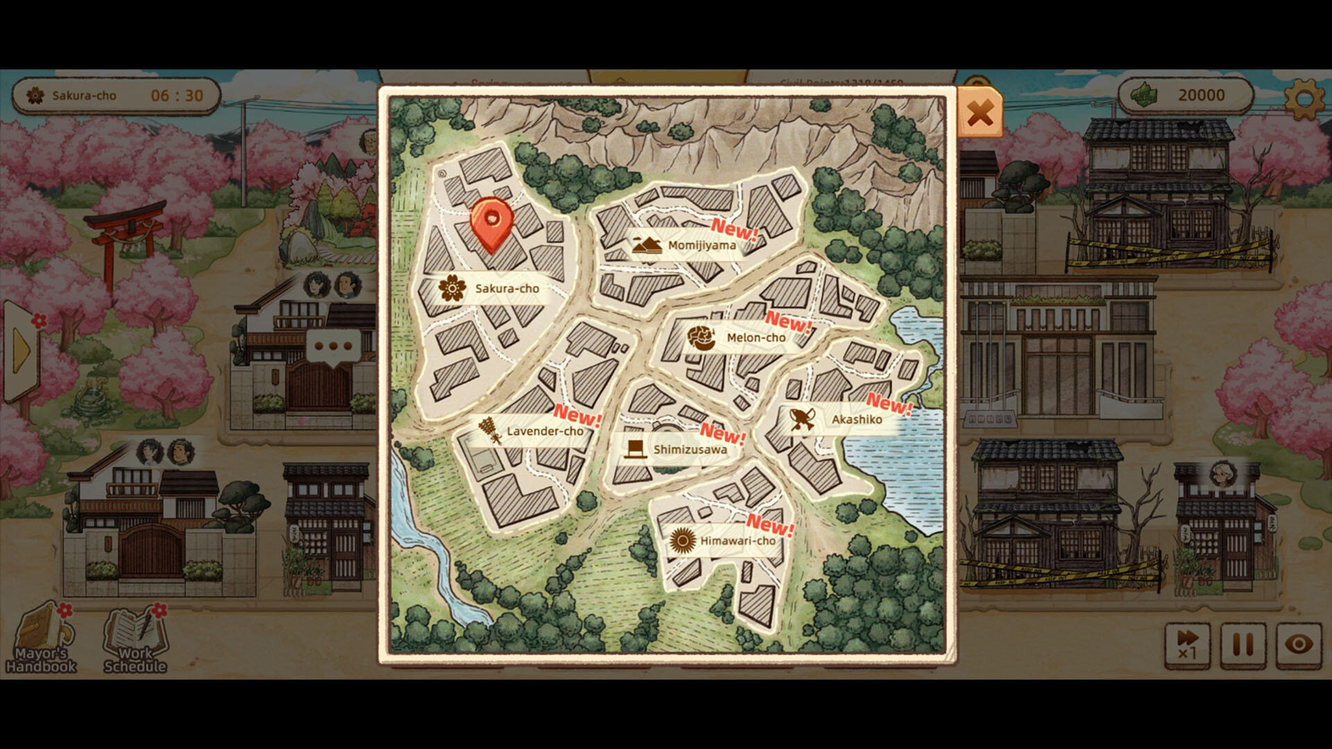 New life of Aged Town screenshot game
