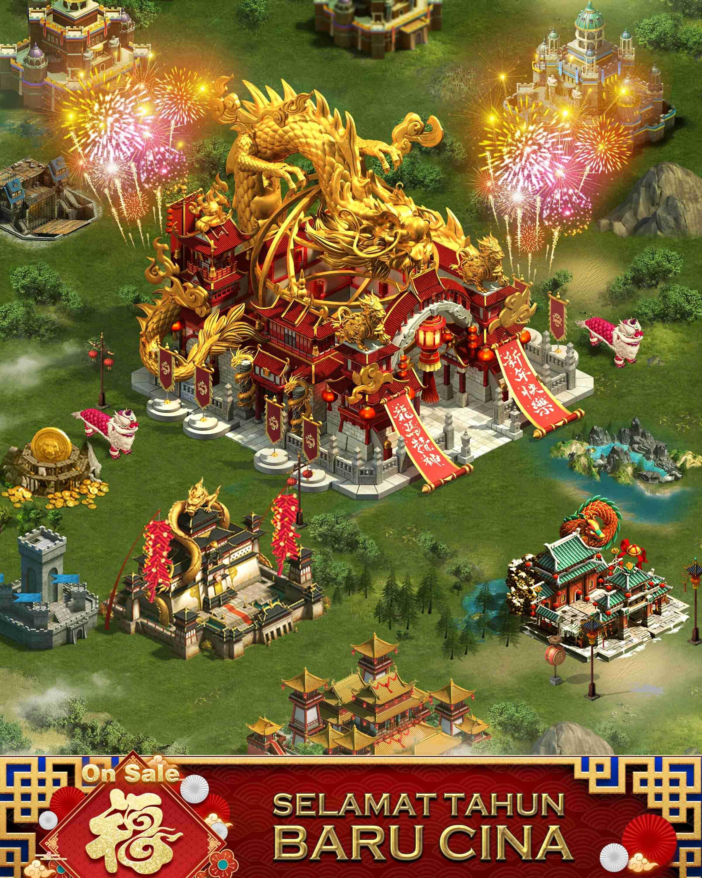 Cuplikan Layar Game Clash of Kings – Peradaban Bulan Sabit