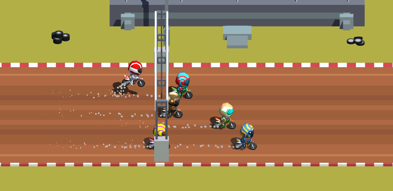 Screenshot of Mini Dirt Bike Stunt Game