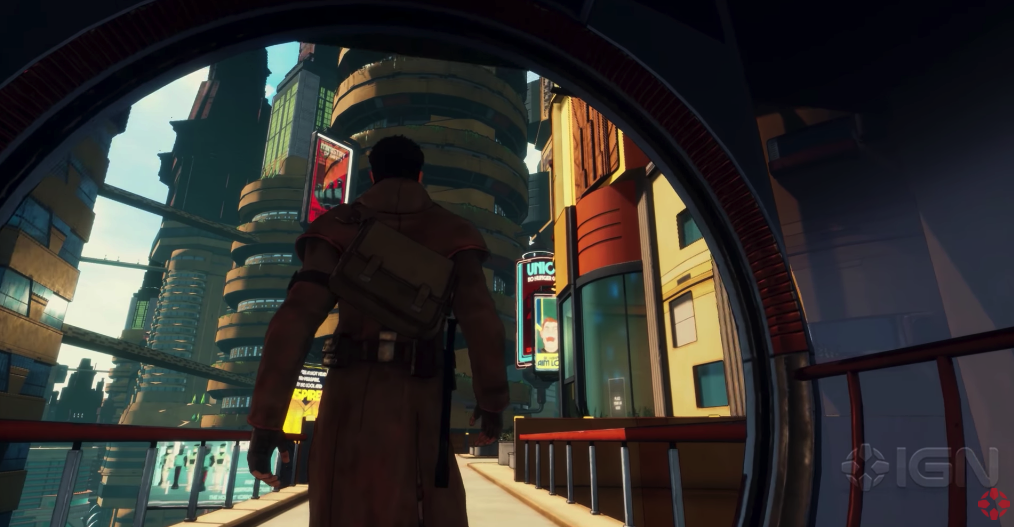 Скриншот игры Beyond a Steel Sky