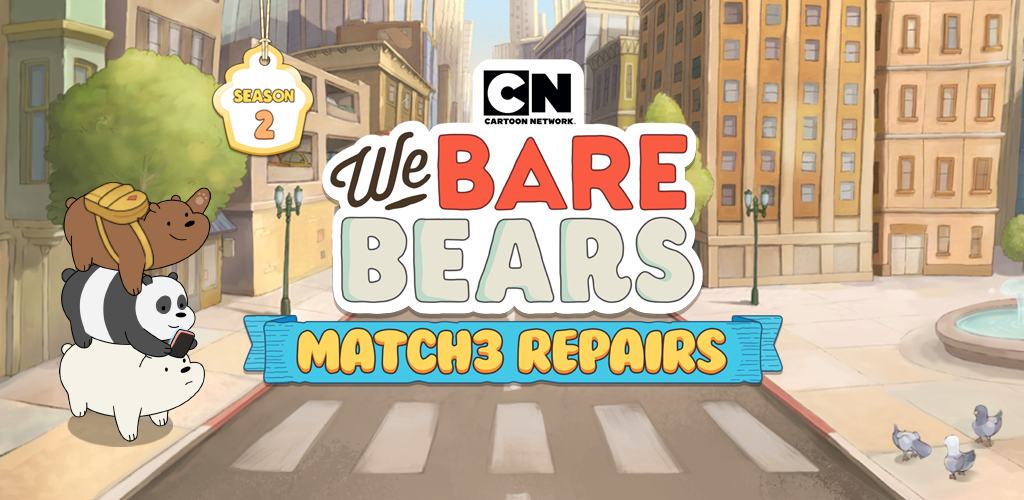 Banner of We Bare Bears: Match3-Reparaturen 2.2.7