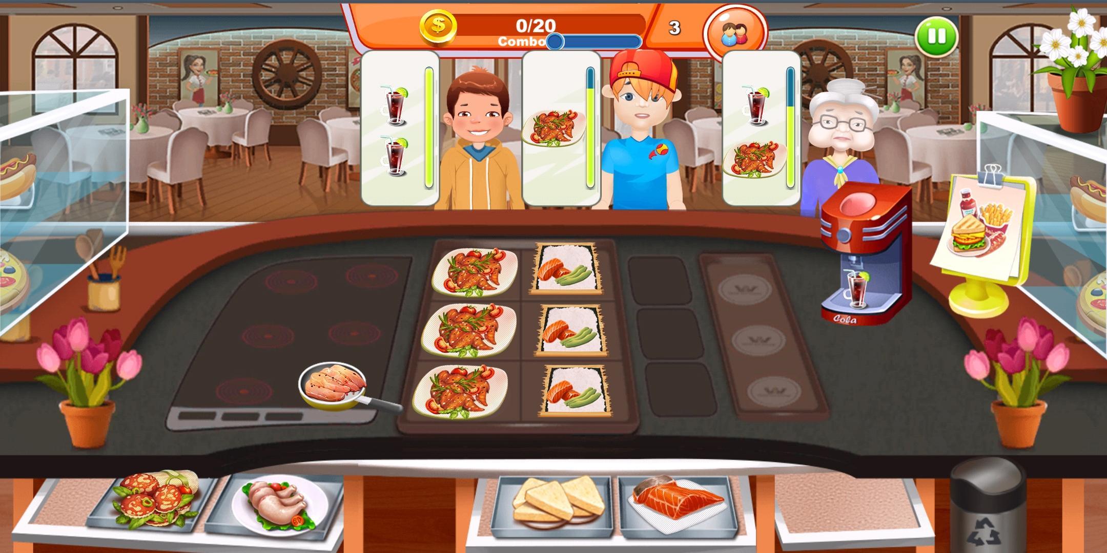 Cuplikan Layar Game Cooking Journey
