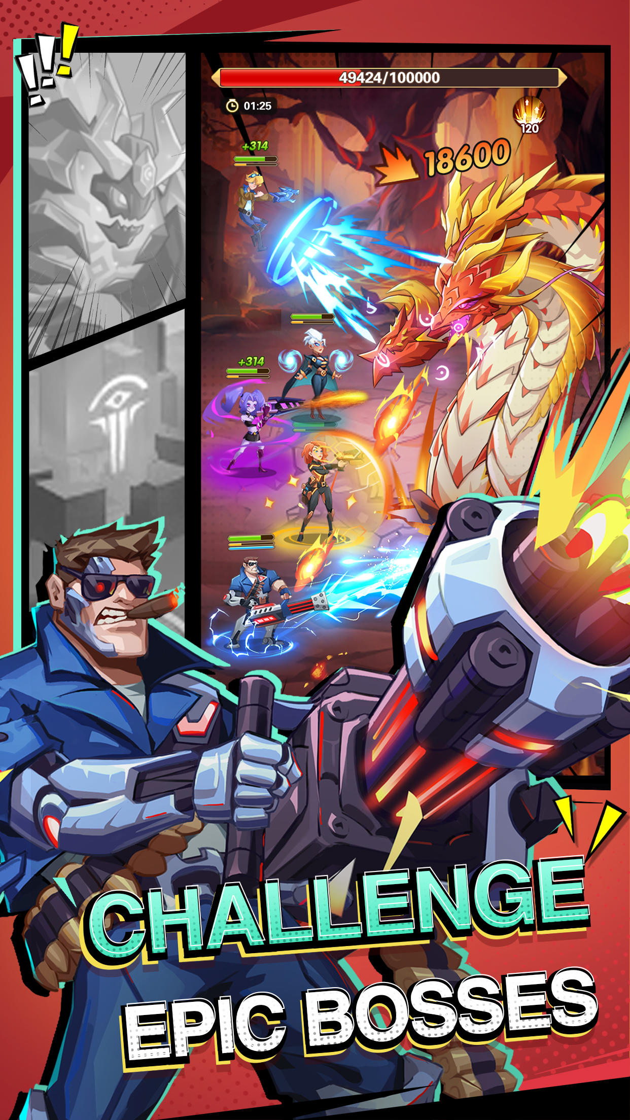 Screenshot of Heroes Bang: Idle RPG Arena