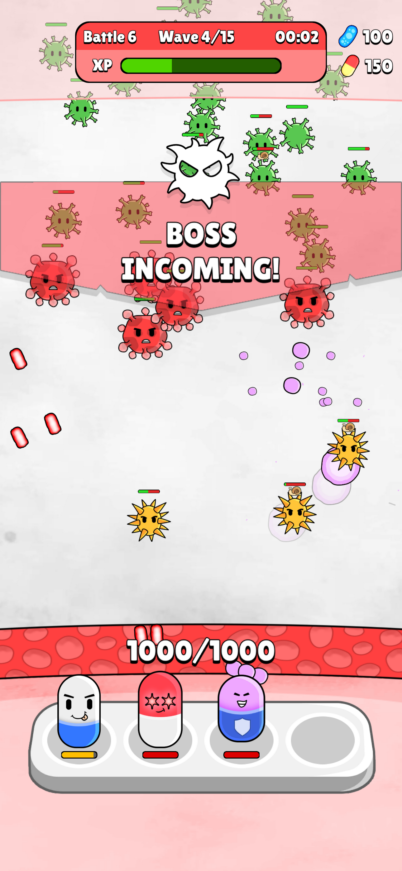 Screenshot of Pill Fortress