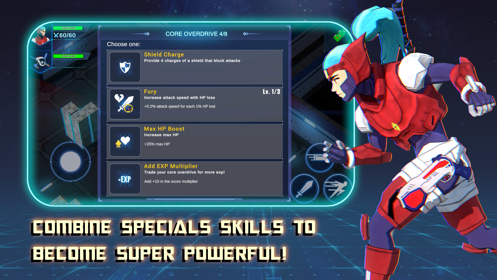 Screenshot of Cyberhero Legends