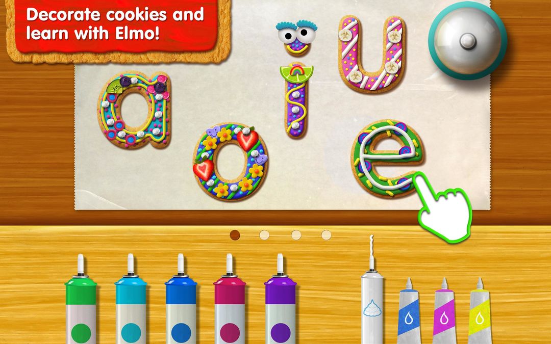 Screenshot of Sesame Street Alphabet Kitchen