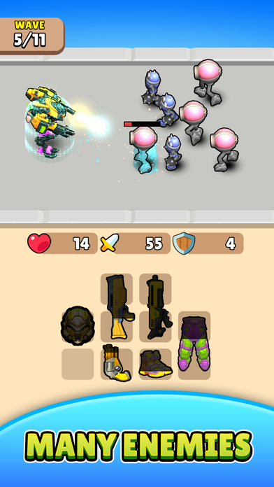 Robot Merge 3D Game Screenshot