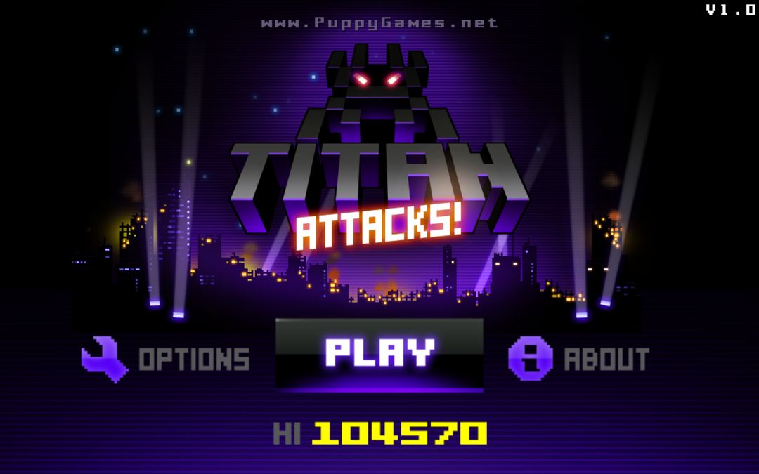 Titan Attacks! screenshot game