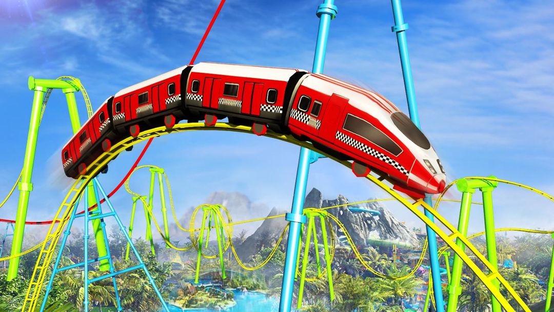 Roller Coaster Train Simulator 2018 게임 스크린 샷