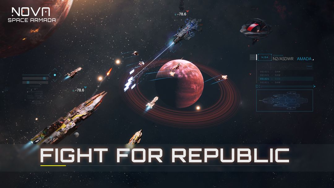 Nova: Space Armada ภาพหน้าจอเกม