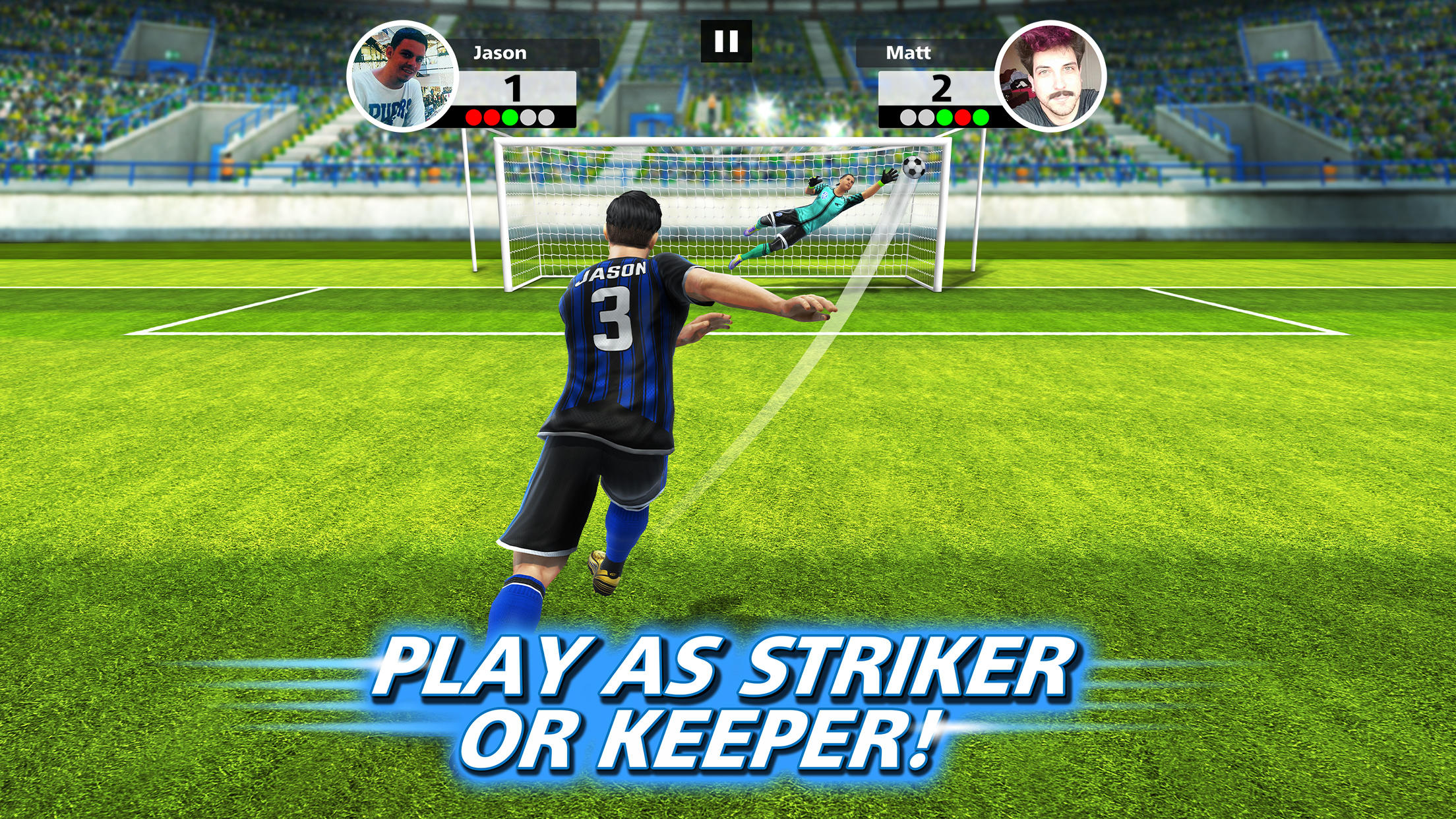 Football Strike: Online Soccer Game Screenshot