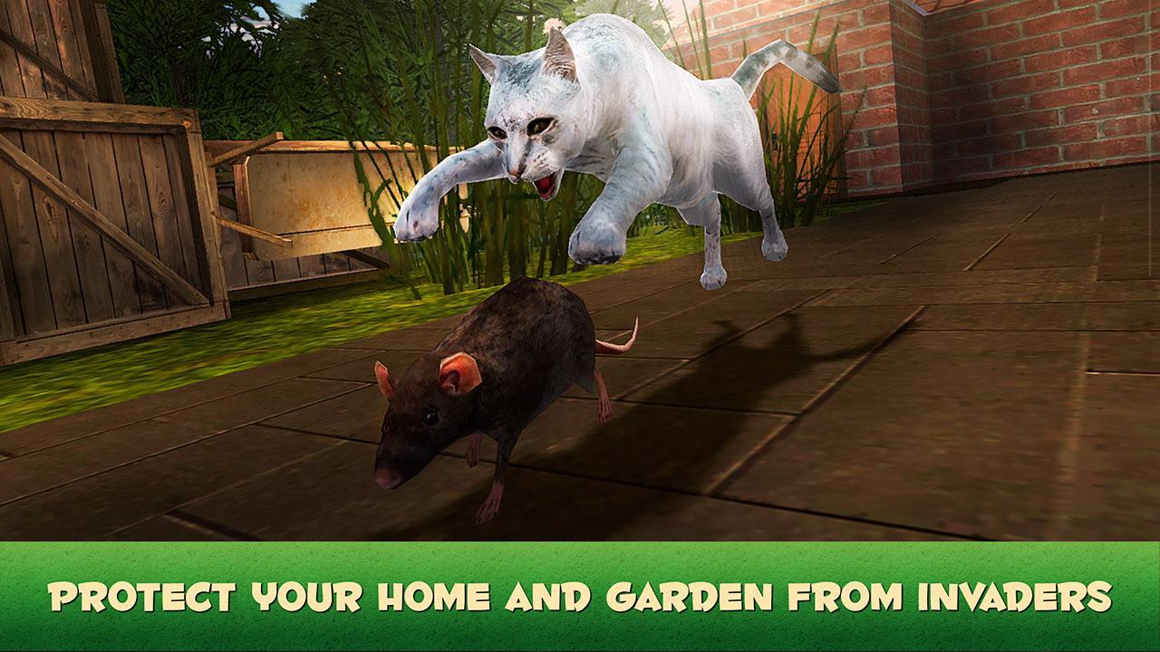 Home Cat Survival Simulator 3D Game Screenshot