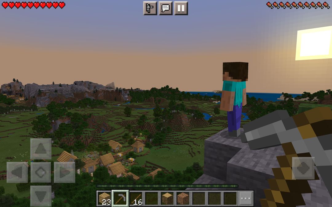 Minecraft screenshot game