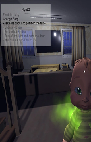 Baby in Yellow Game Screenshot