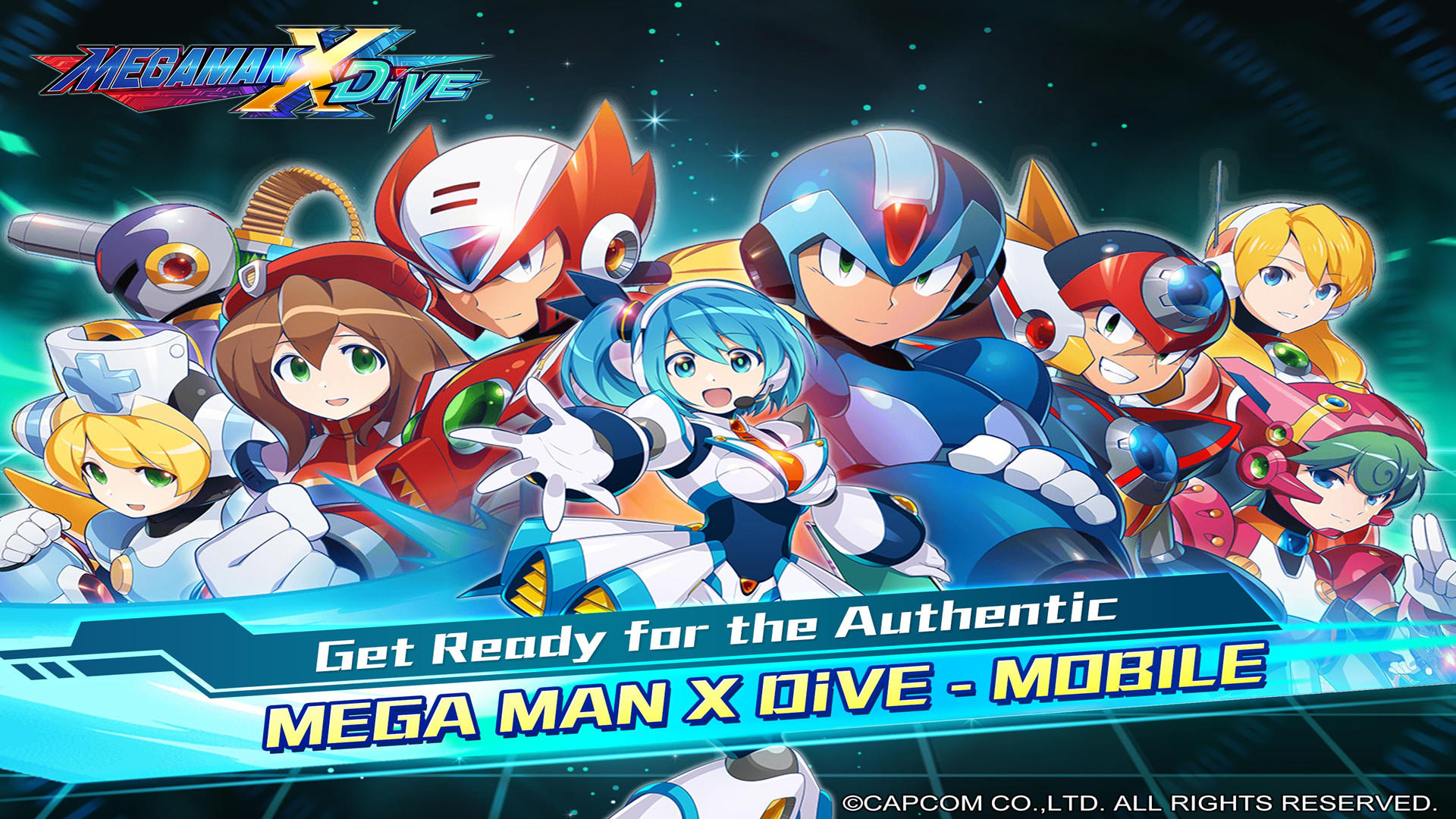 Banner of MEGA MAN X DiVE - MOBILE 