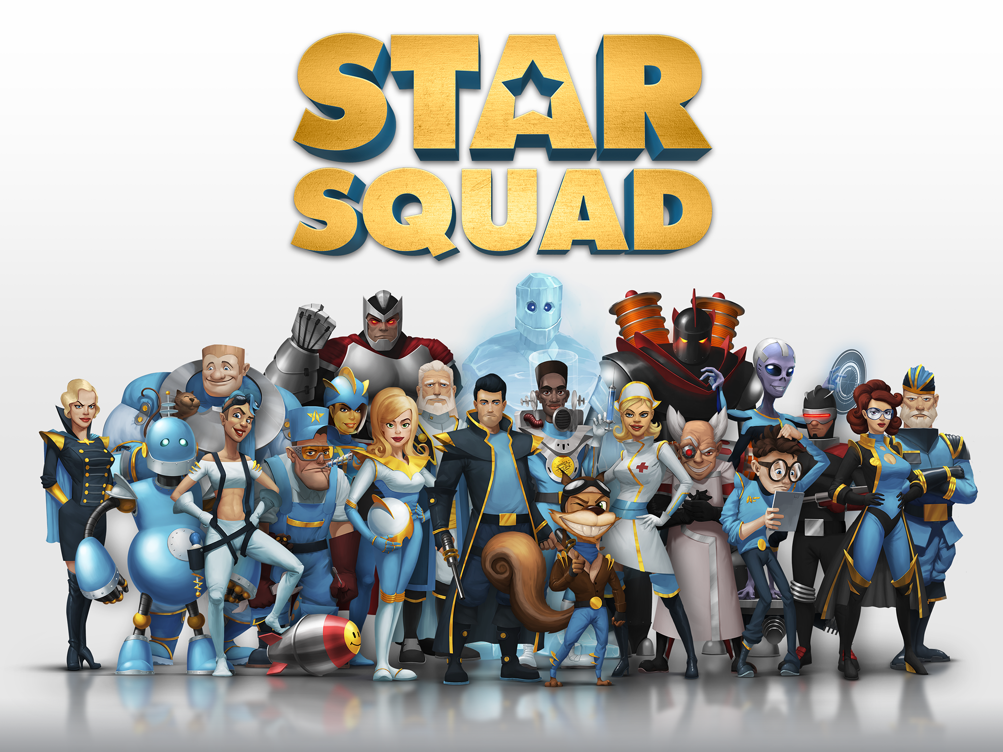 Скриншот игры Star Squad Heroes