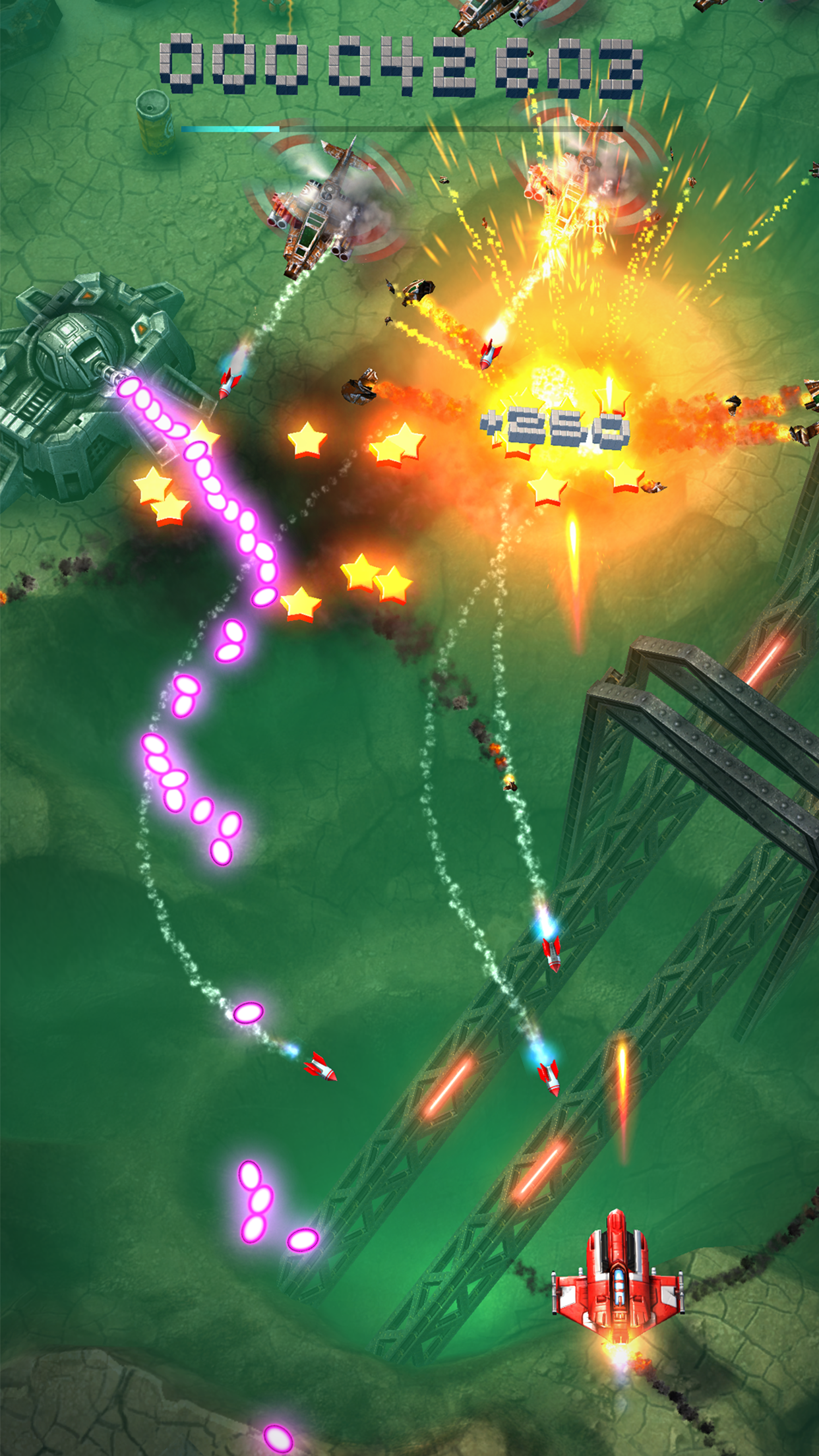 Screenshot of Sky Force Reloaded