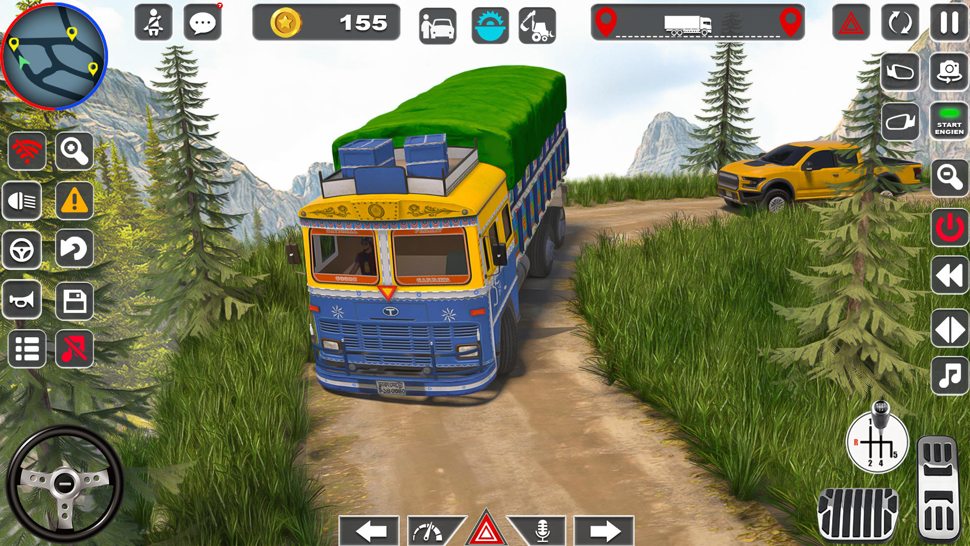 Cargo Truck Driving Simulator ภาพหน้าจอเกม