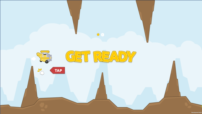 Flappy Jet? Flappy Jet! Game Screenshot