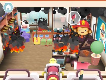 Dr. Panda Firefighters Game Screenshot