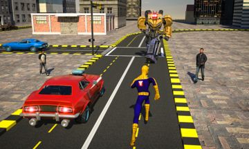 수퍼 히어로 로봇 게임 스크린샷