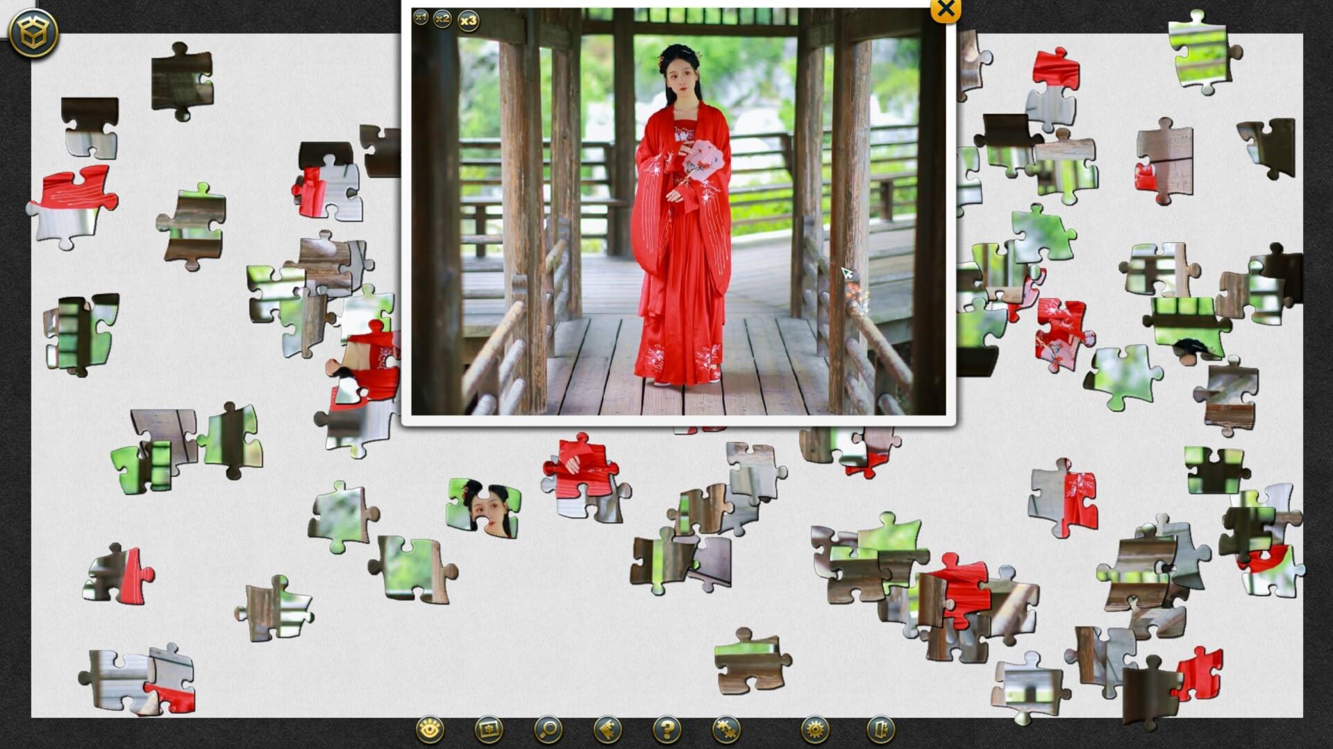 1001 Jigsaw World Tour China 게임 스크린 샷