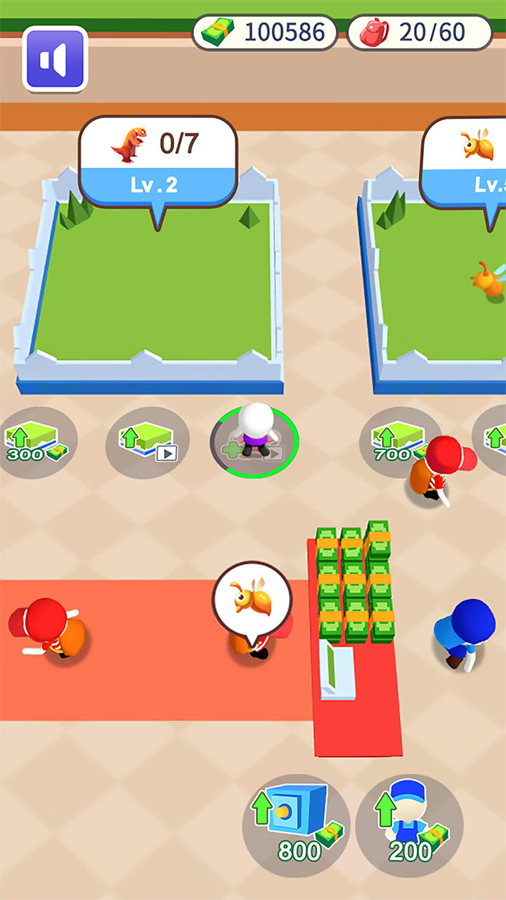 Cuplikan Layar Game Train Pets Master-My Mini Pets