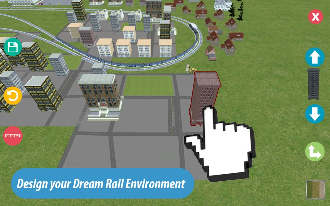 Screenshot of Train Sim Builder