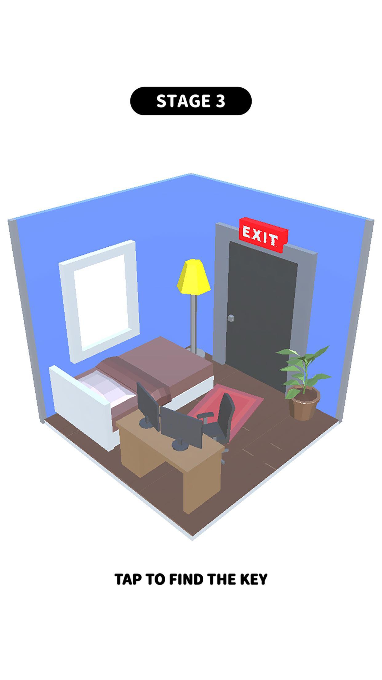 Escape Door- 脳トレ 脱出ゲームのキャプチャ