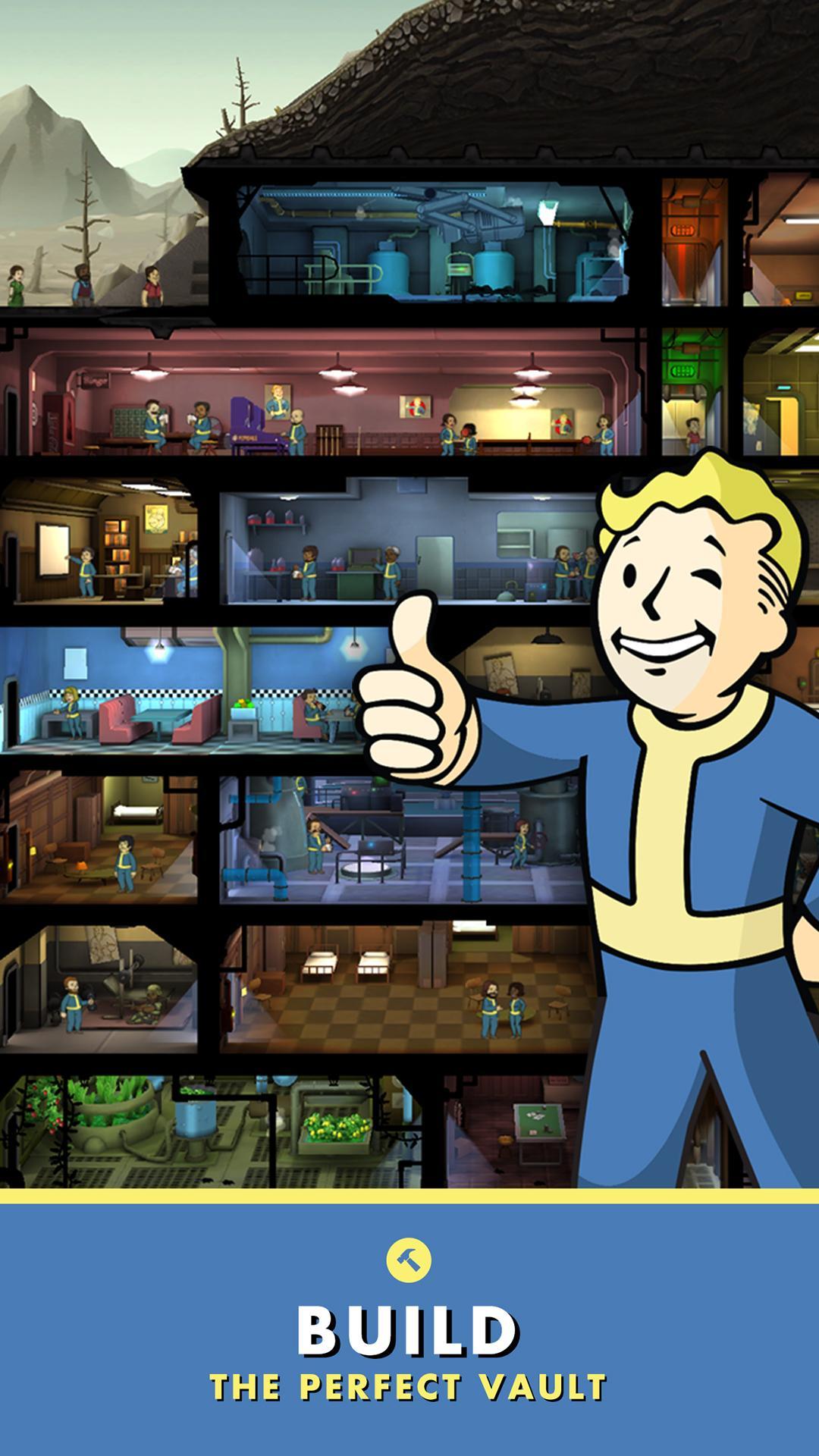 Fallout Shelter ภาพหน้าจอเกม